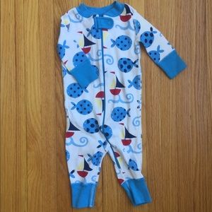Hanna Andersson sleeper- size 50 (0-6mos)